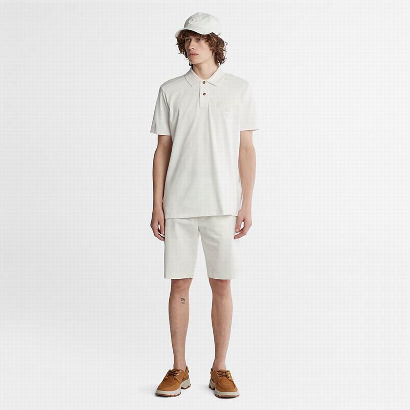 Timberland Outdoor Heritage EK+ Polo Majice Bijele | 20224733