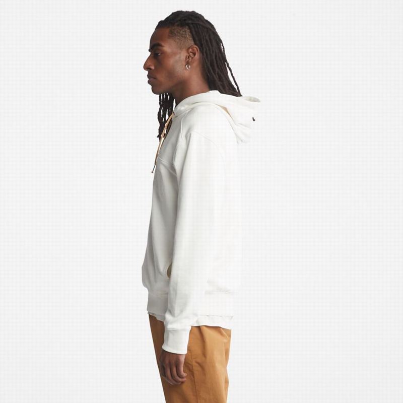 Timberland Outdoor Heritage EK+ Recycled-Cotton Graficke Majica S Kapuljačom Bijele | 96942653