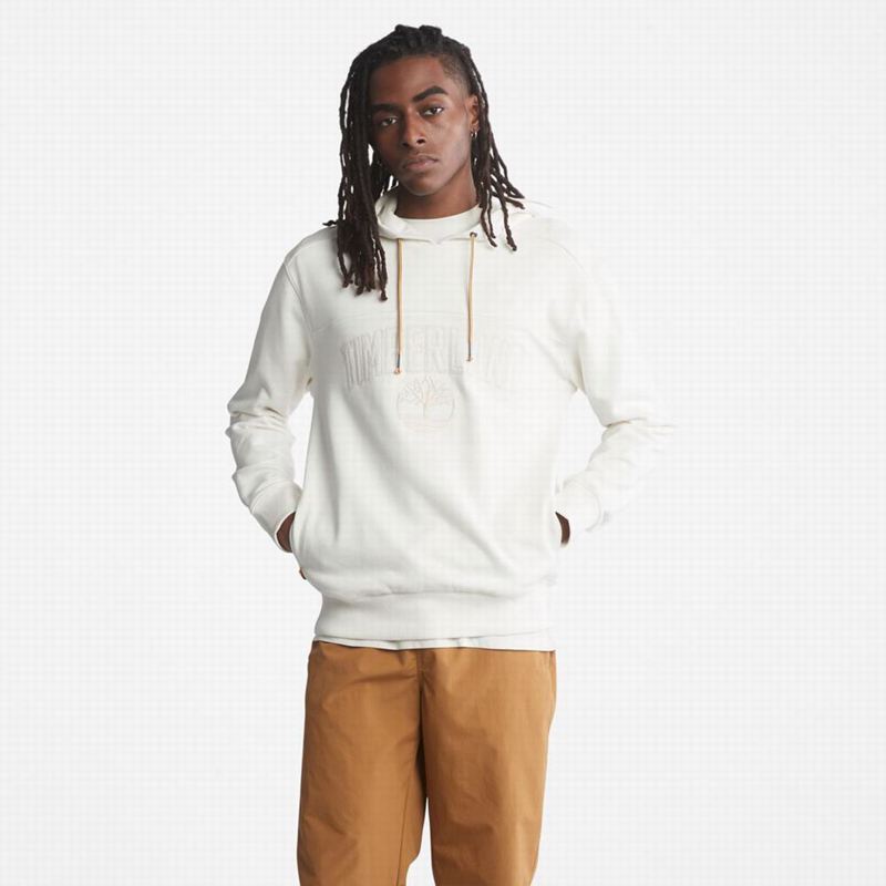 Timberland Outdoor Heritage EK+ Recycled-Cotton Graficke Majica S Kapuljačom Bijele | 96942653