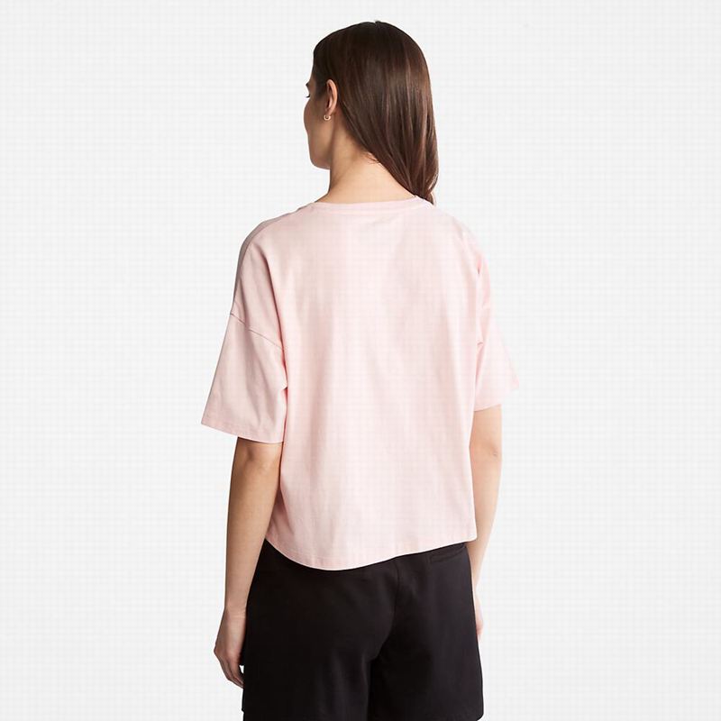 Timberland Outdoor Heritage Graficke Majice Roze | 89616953