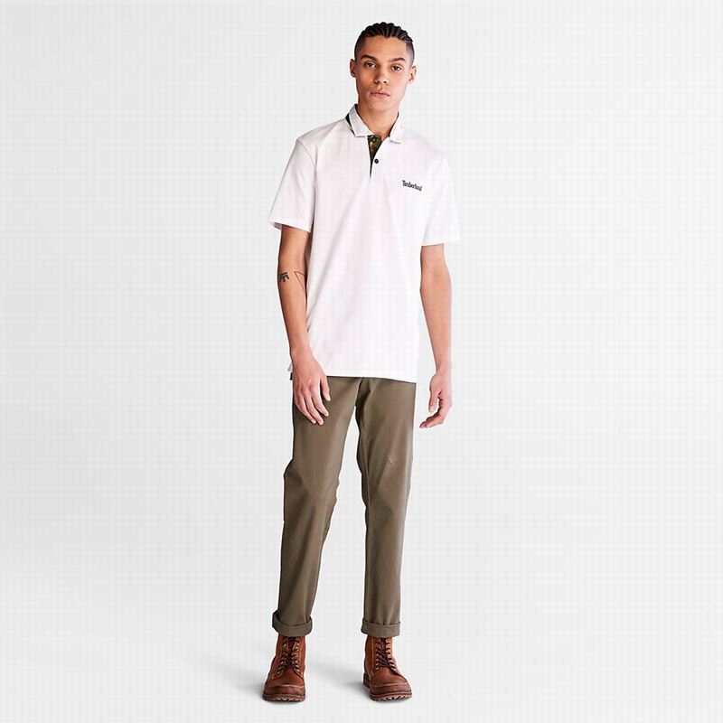 Timberland Outdoor Heritage Polo Majice Bijele | 73169528