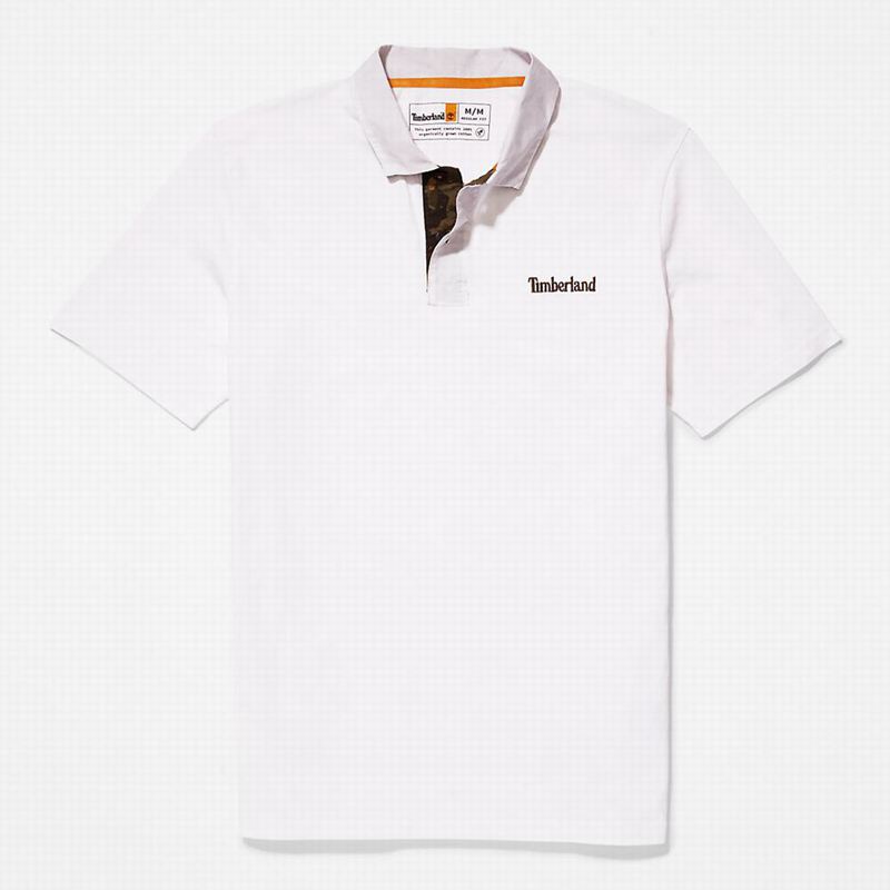 Timberland Outdoor Heritage Polo Majice Bijele | 73169528