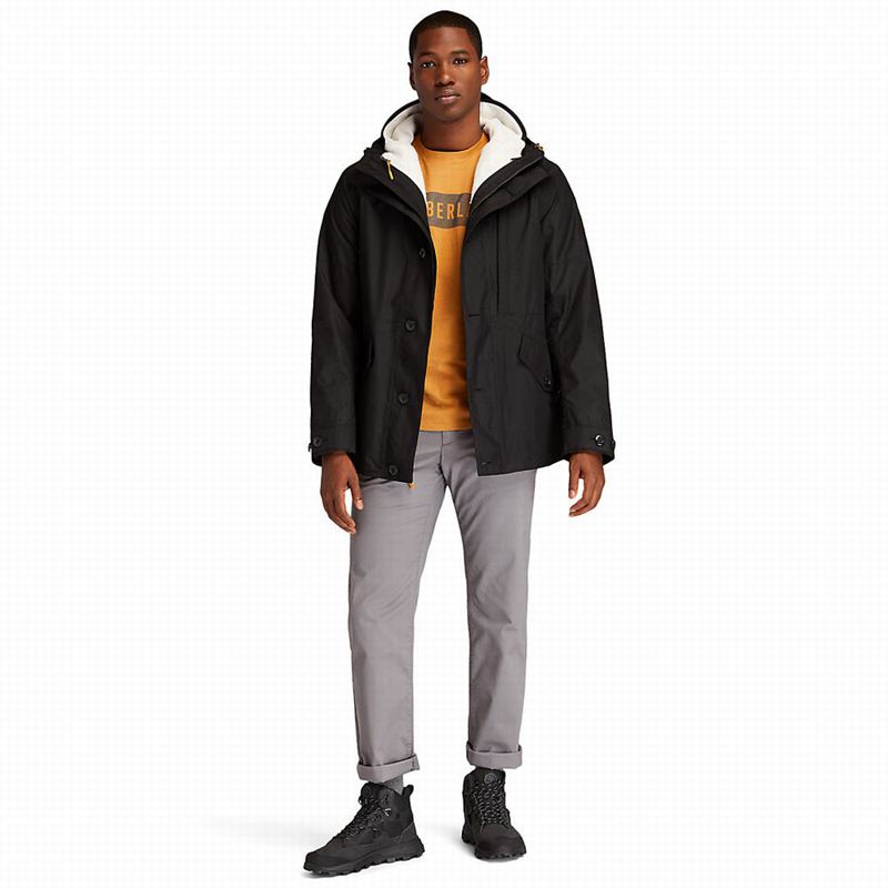 Timberland Oversize Re:Down Insulation Nepromociva Jakna Crne | 66790034