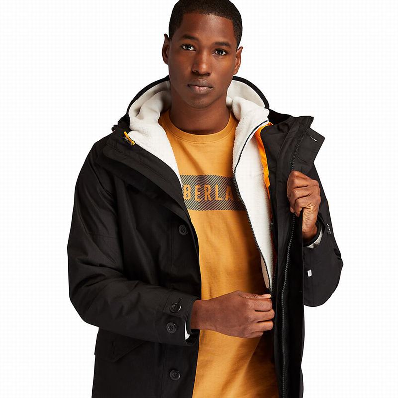 Timberland Oversize Re:Down Insulation Nepromociva Jakna Crne | 66790034
