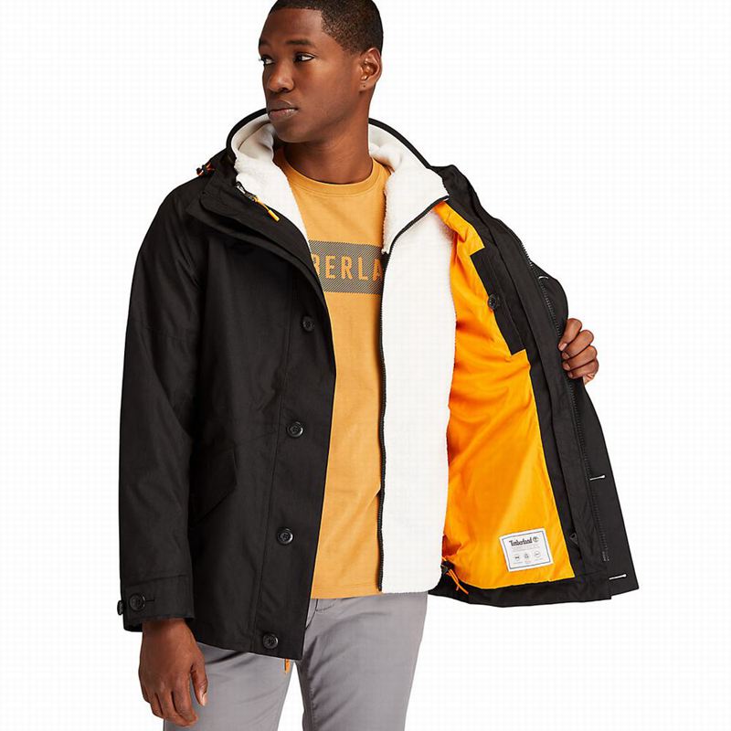 Timberland Oversize Re:Down Insulation Nepromociva Jakna Crne | 66790034