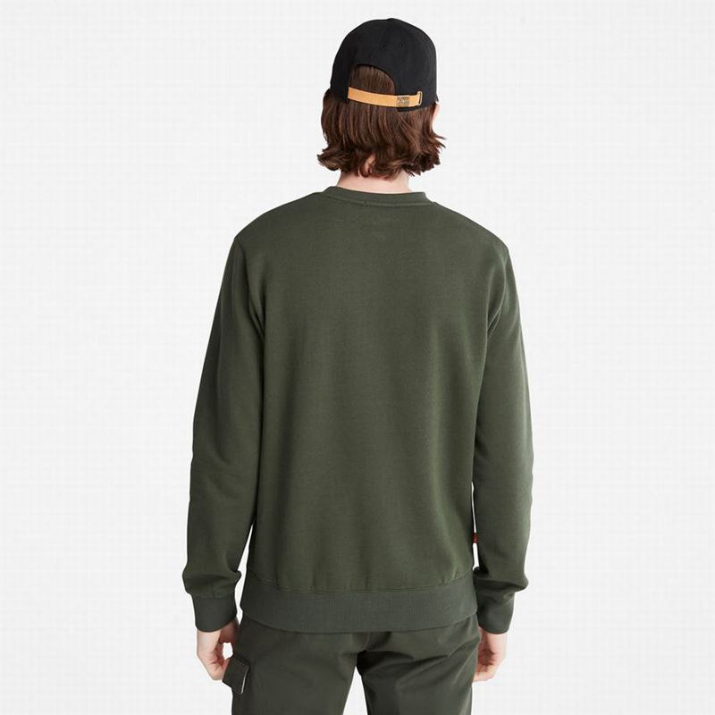 Timberland Oyster River Logo Dukserice Maslinasto Zelene | 34956803