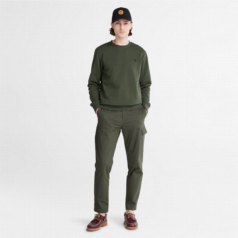 Timberland Oyster River Logo Dukserice Maslinasto Zelene | 34956803