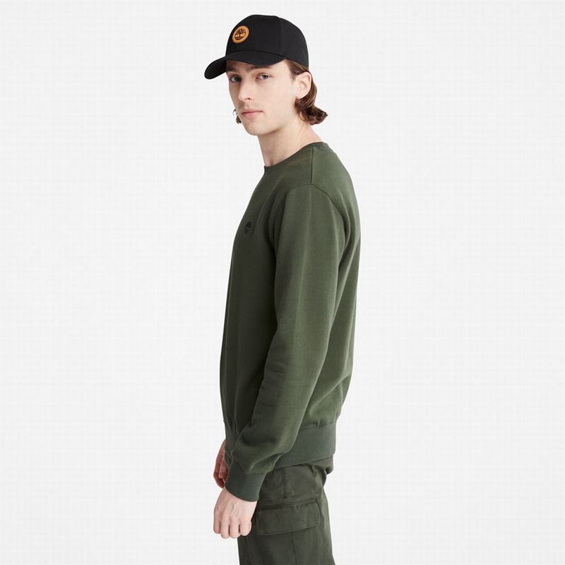 Timberland Oyster River Logo Dukserice Maslinasto Zelene | 34956803
