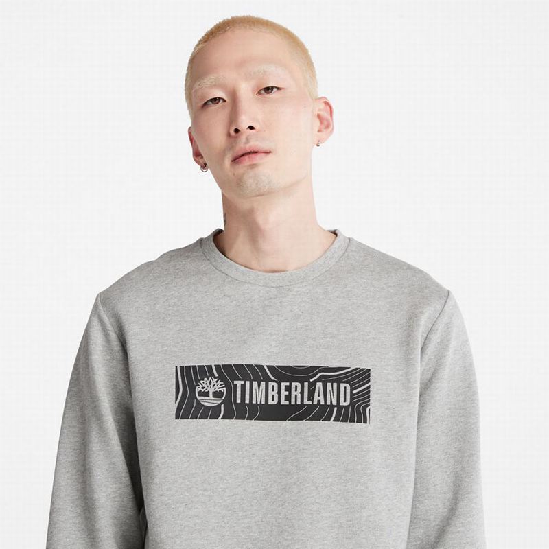 Timberland Oyster River Logo Dukserice Sive | 34960831