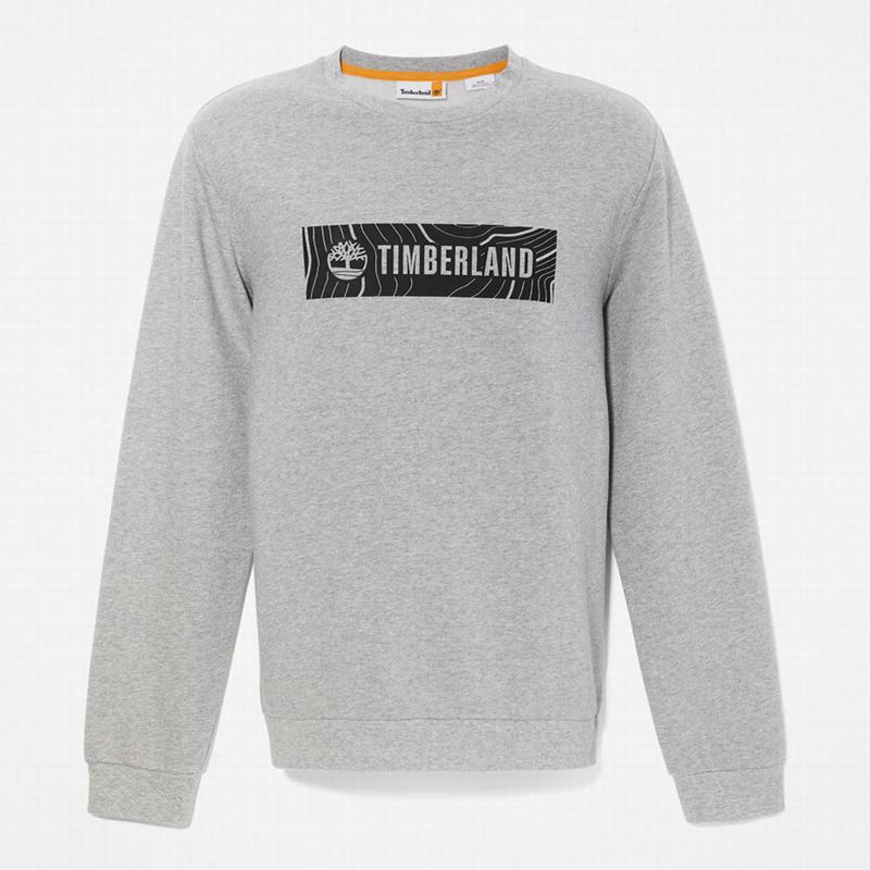 Timberland Oyster River Logo Dukserice Sive | 34960831