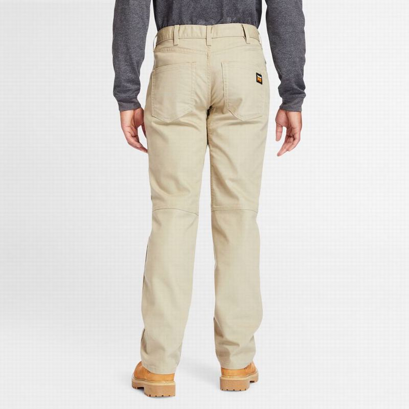 Timberland PRO 8 Series Flex Canvas Work Pant Hlače Bijele | 89363605