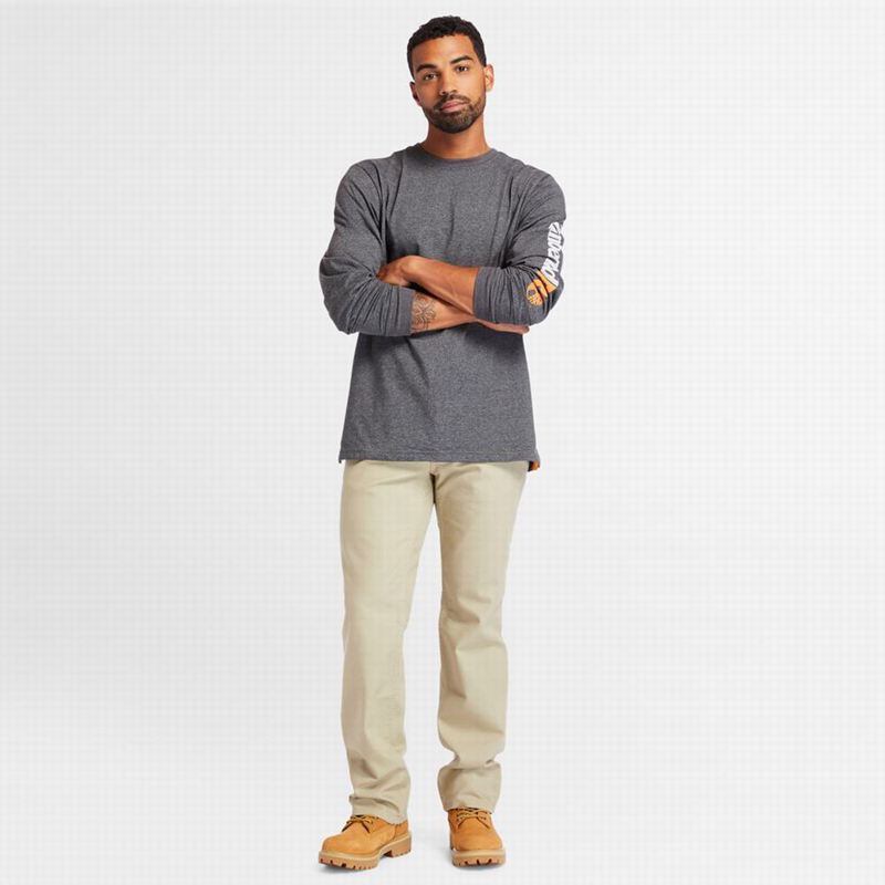 Timberland PRO 8 Series Flex Canvas Work Pant Hlače Bijele | 89363605