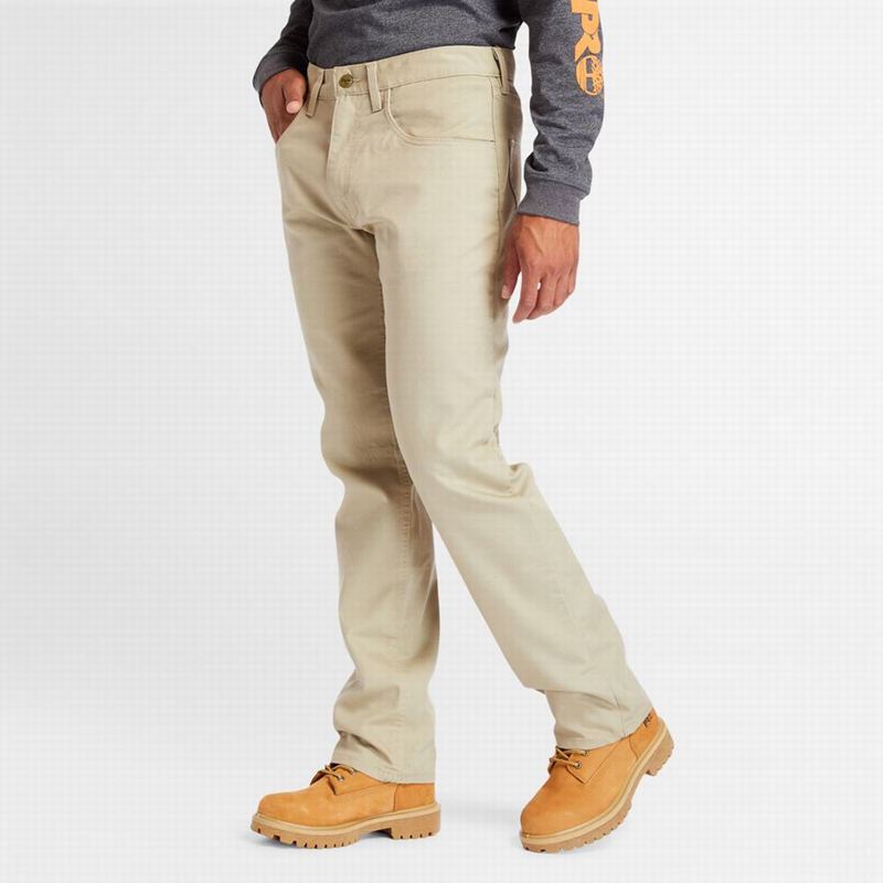 Timberland PRO 8 Series Flex Canvas Work Pant Hlače Bijele | 89363605