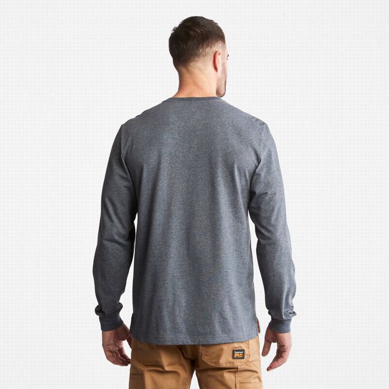 Timberland PRO Base Plate Blended Short-Sleeve Majice Tamnoplave | 7999861