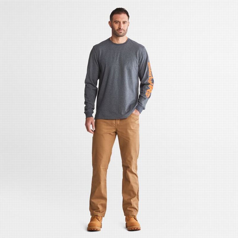 Timberland PRO Base Plate Blended Short-Sleeve Majice Tamnoplave | 7999861