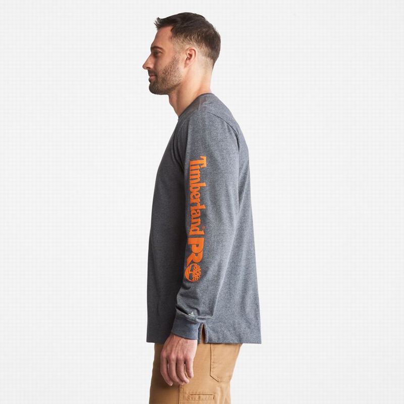 Timberland PRO Base Plate Blended Short-Sleeve Majice Tamnoplave | 7999861