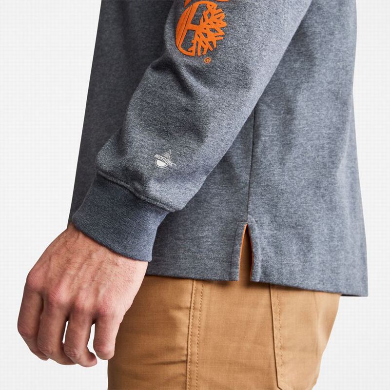 Timberland PRO Base Plate Blended Short-Sleeve Majice Tamnoplave | 7999861