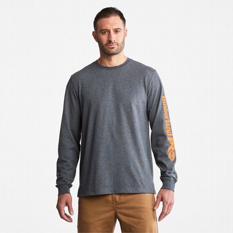 Timberland PRO Base Plate Blended Short-Sleeve Majice Tamnoplave | 7999861