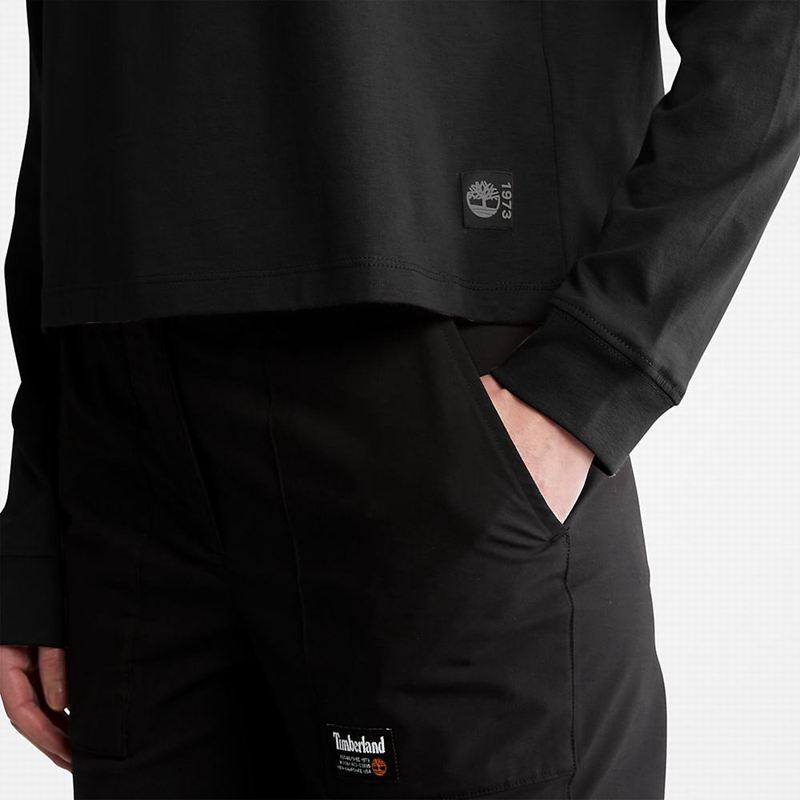 Timberland PRO Base Plate Dugi Rukav Crne | 73855374