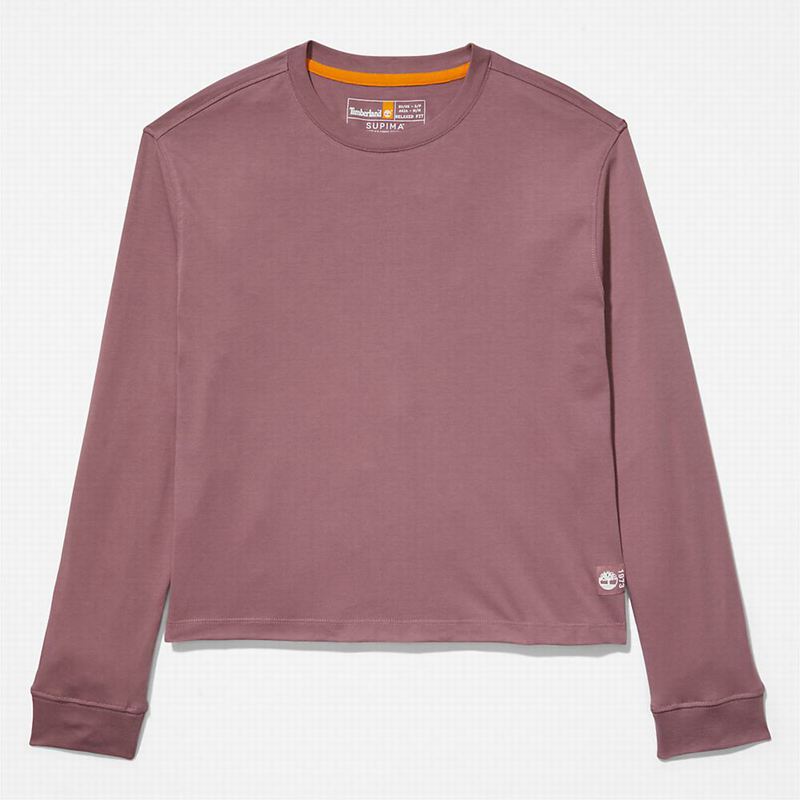 Timberland PRO Base Plate Dugi Rukav Roze | 24048684