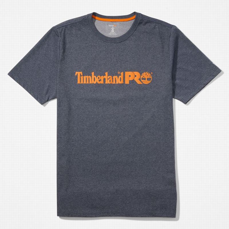 Timberland PRO Base Plate Short-Sleeve Majice Tamnoplave | 14932802
