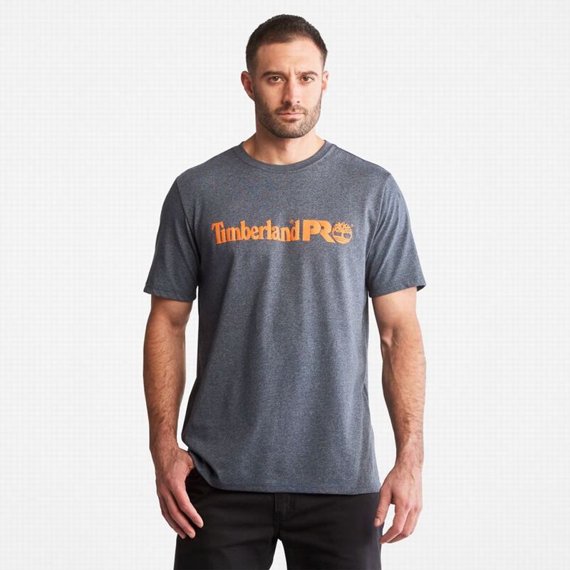 Timberland PRO Base Plate Short-Sleeve Majice Tamnoplave | 14932802