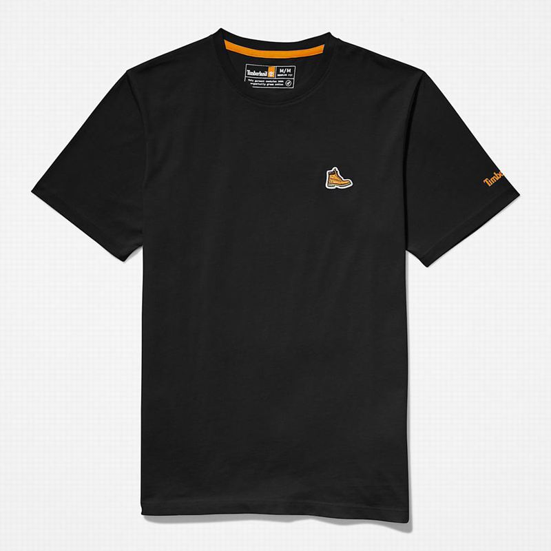 Timberland PRO Base Plate Wicking Majice Crne | 25969718