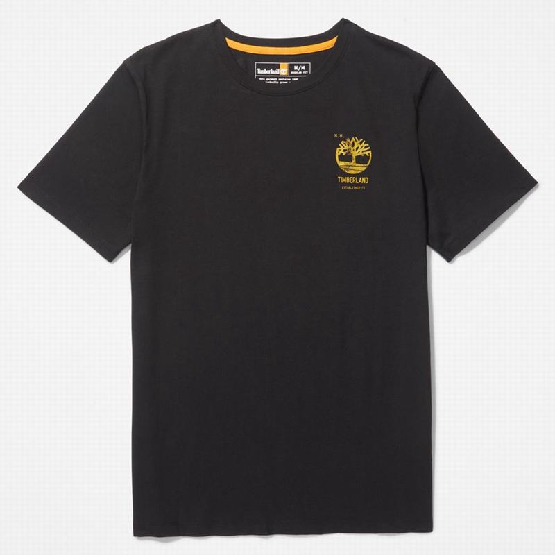 Timberland PRO Base Plate Wicking Majice Crne | 53787740