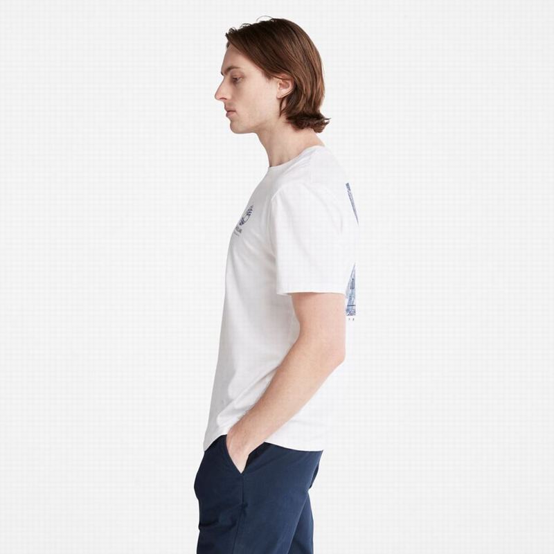 Timberland PRO Base Plate Wicking Majice Bijele | 92636513