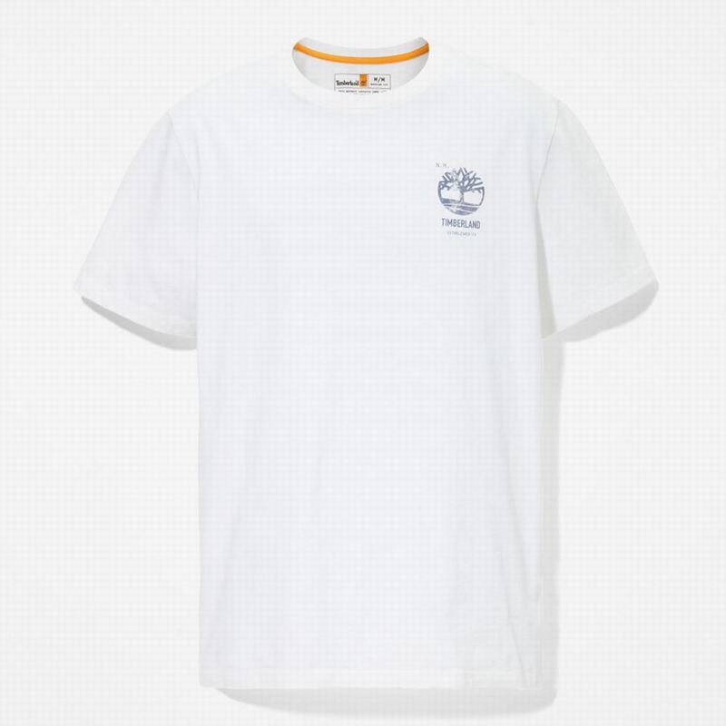 Timberland PRO Base Plate Wicking Majice Bijele | 92636513