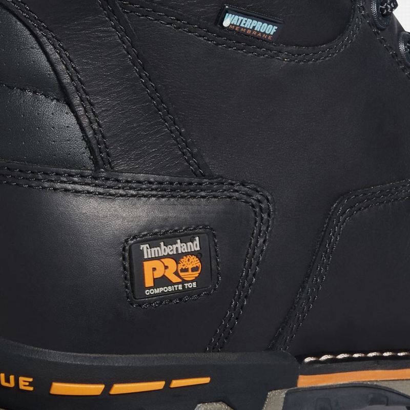 Timberland PRO Boondock 8-Inch Waterproof Insulated Comp-Toe Radne Čizme Crne | 71148957