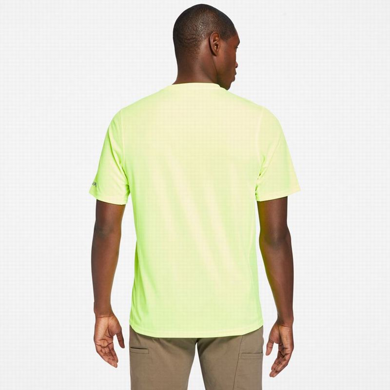 Timberland PRO Cotton Core Logo Majice Žute | 71506206