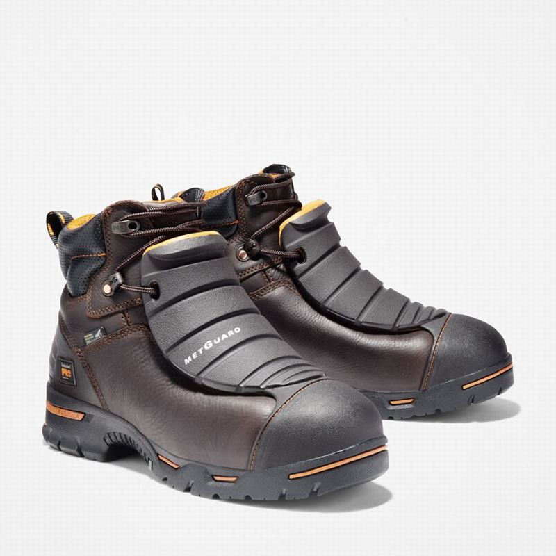 Timberland PRO Endurance Met Guard Steel Toe Radne Čizme Smeđe | 75175770