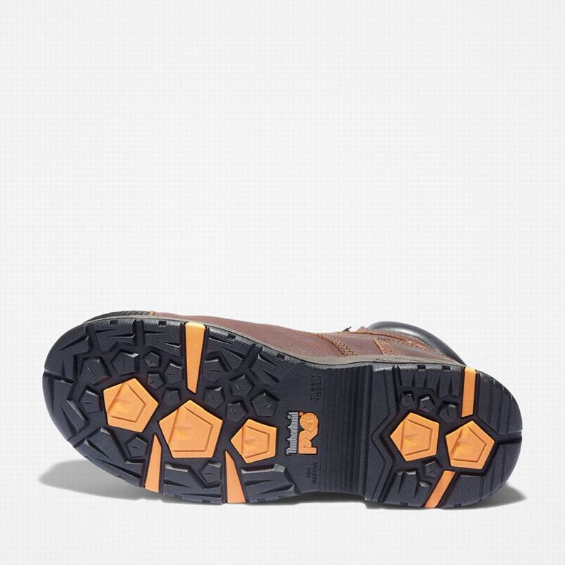 Timberland PRO Helix HD Met Guard Composite Toe Radne Čizme Smeđe | 88475869