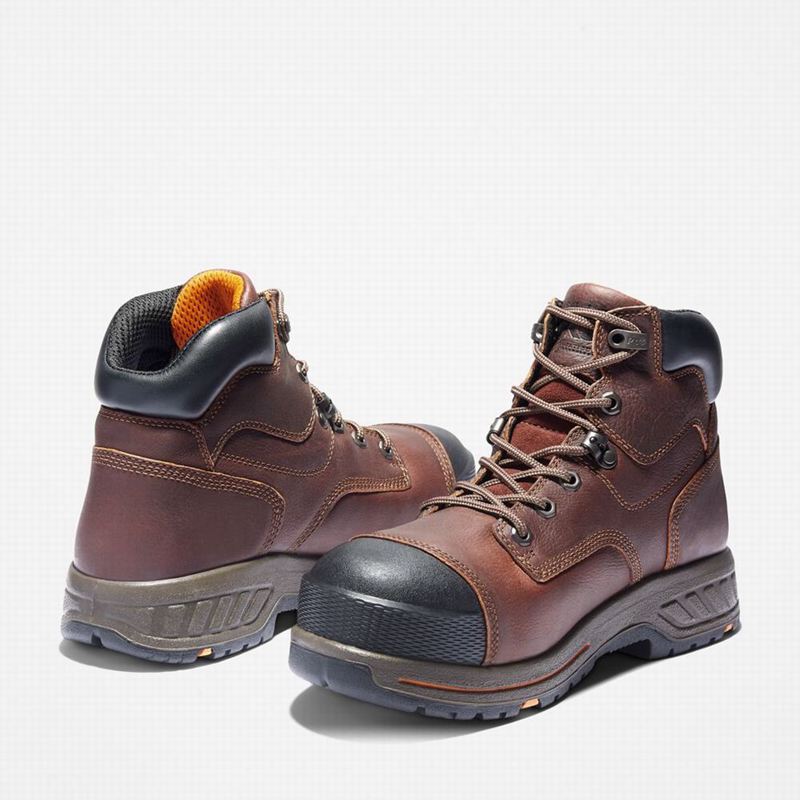 Timberland PRO Helix HD Met Guard Composite Toe Radne Čizme Smeđe | 88475869