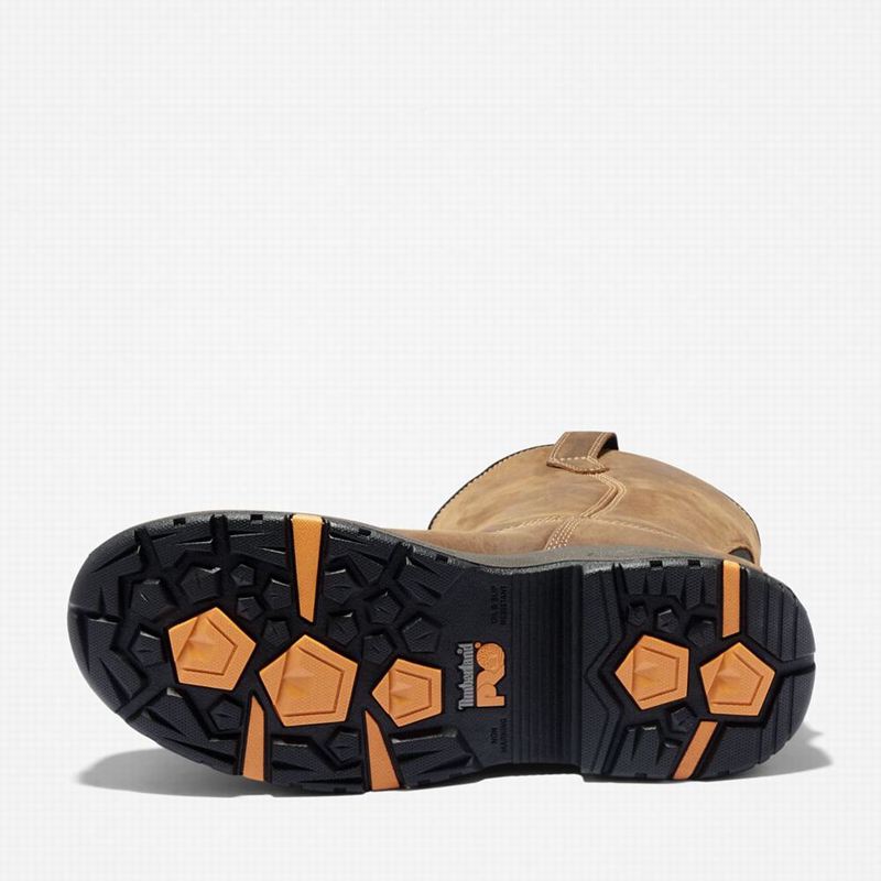 Timberland PRO Helix HD Pull On Composite Toe Waterproof Radne Čizme Smeđe | 11366482