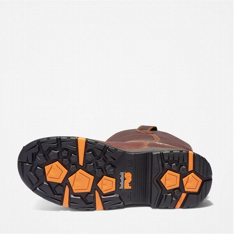 Timberland PRO Helix HD Pull On Waterproof Radne Čizme Bordo | 30813598