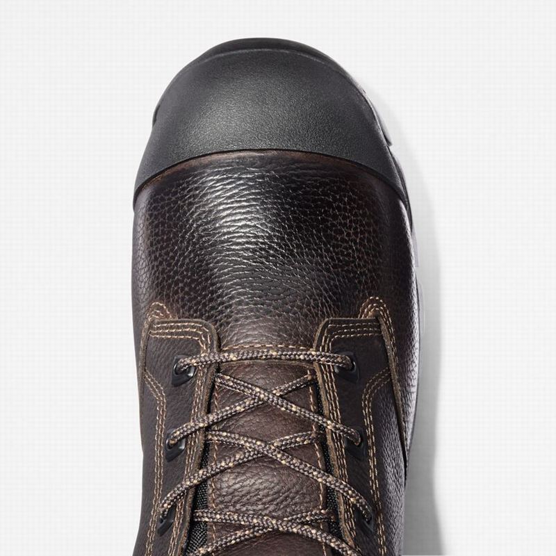 Timberland PRO Helix Met Guard Composite Toe Radne Čizme Smeđe | 49874850