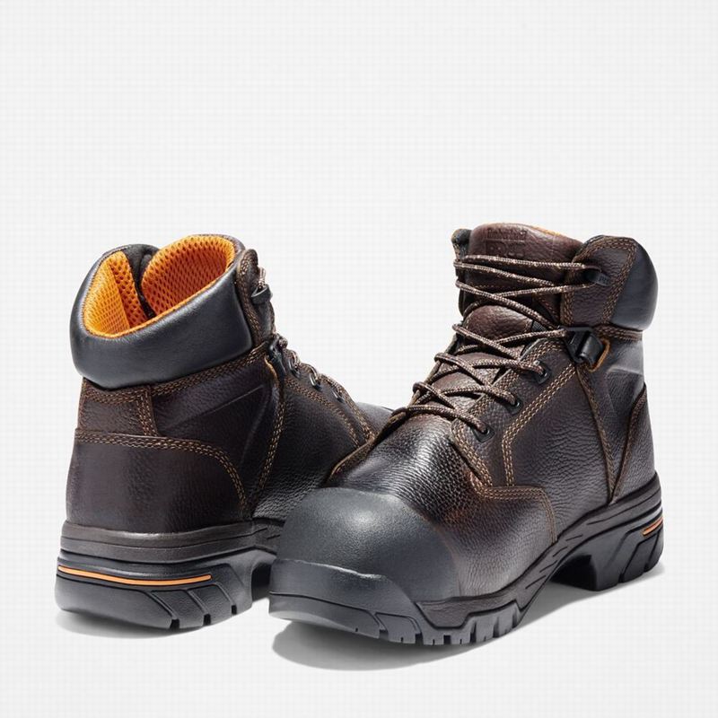 Timberland PRO Helix Met Guard Composite Toe Radne Čizme Smeđe | 49874850