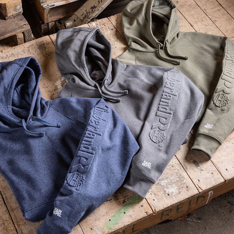 Timberland PRO Hood Honcho Sport Embossed Logo Pullover Majica S Kapuljačom Tamnoplave | 16952563