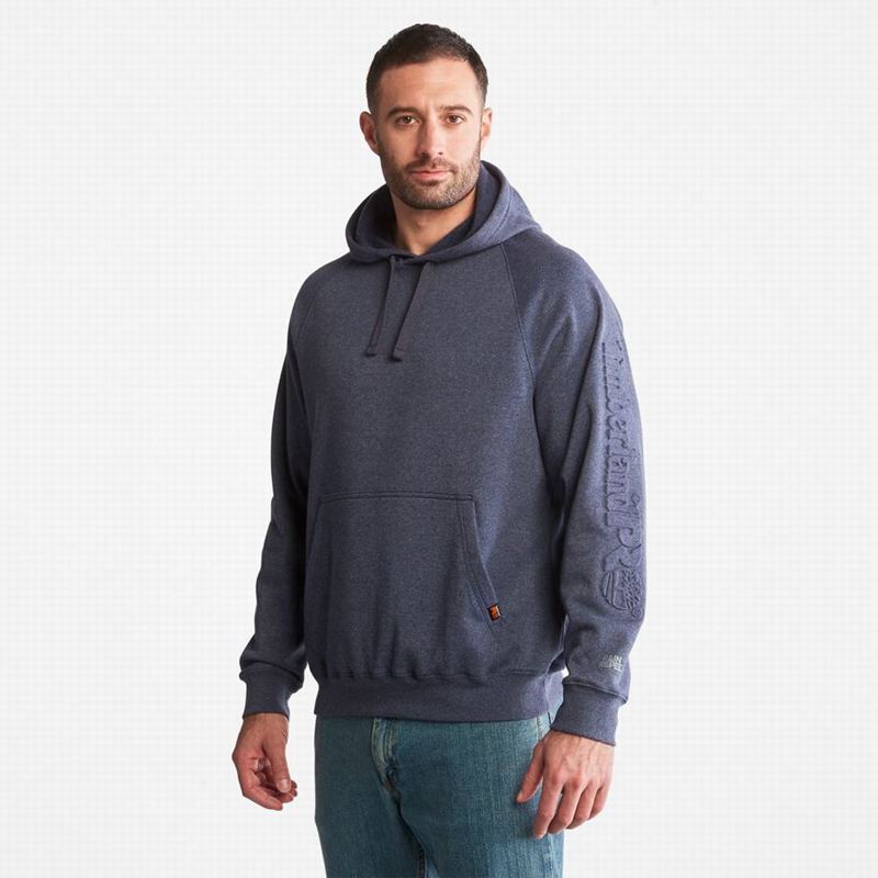 Timberland PRO Hood Honcho Sport Embossed Logo Pullover Majica S Kapuljačom Tamnoplave | 16952563