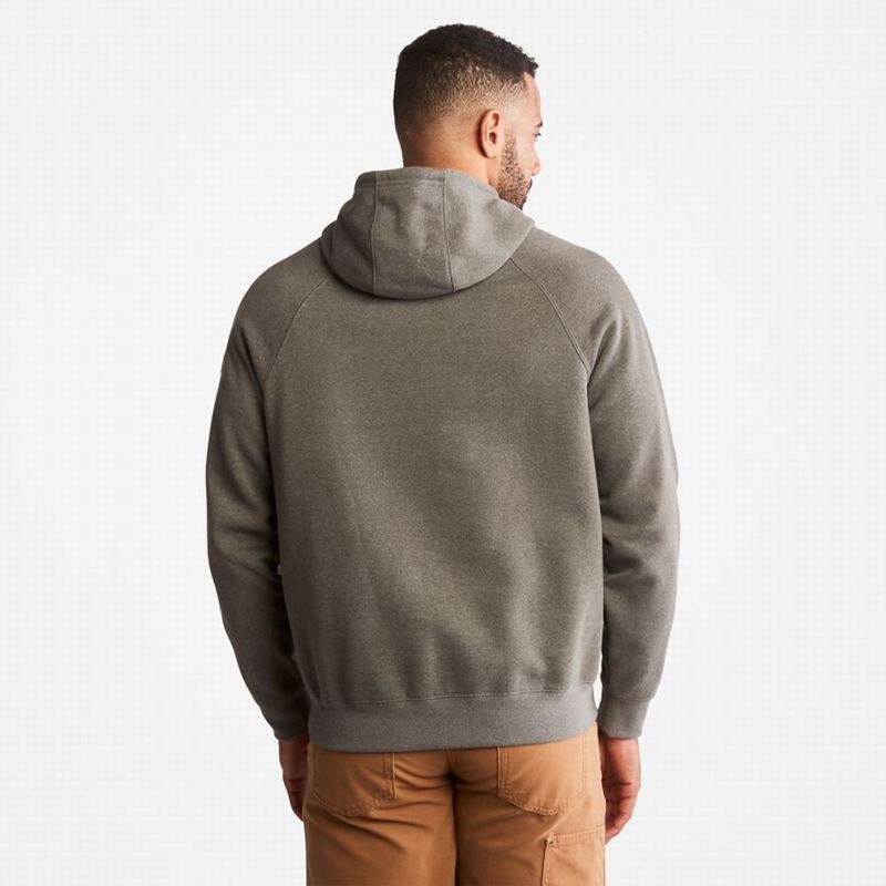 Timberland PRO Hood Honcho Sport Embossed Logo Pullover Majica S Kapuljačom Sive | 2978148