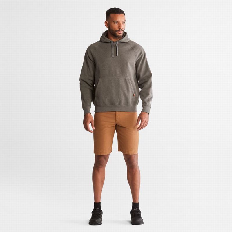 Timberland PRO Hood Honcho Sport Embossed Logo Pullover Majica S Kapuljačom Sive | 2978148