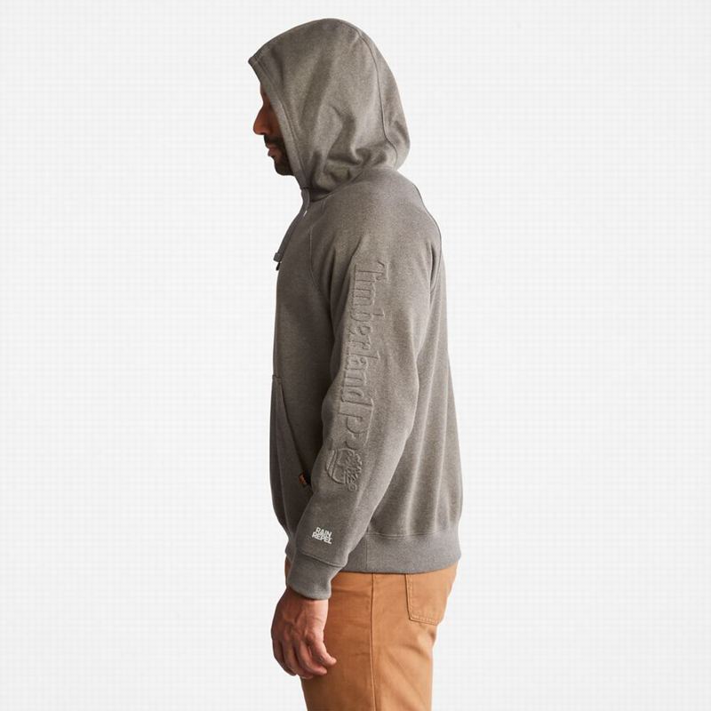 Timberland PRO Hood Honcho Sport Embossed Logo Pullover Majica S Kapuljačom Sive | 2978148