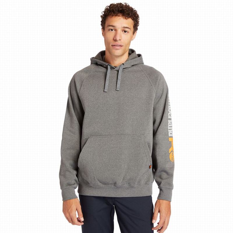 Timberland PRO Hood Honcho Sport Majica S Kapuljačom Sive | 57511122