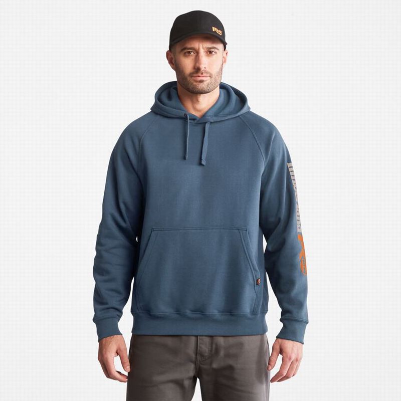 Timberland PRO Hood Honcho Sport Majica S Kapuljačom Indigo | 62571818