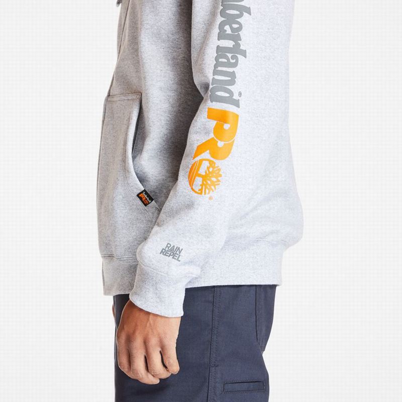 Timberland PRO Hood Honcho Sport Zip-Front Majica S Kapuljačom Sive | 19481837