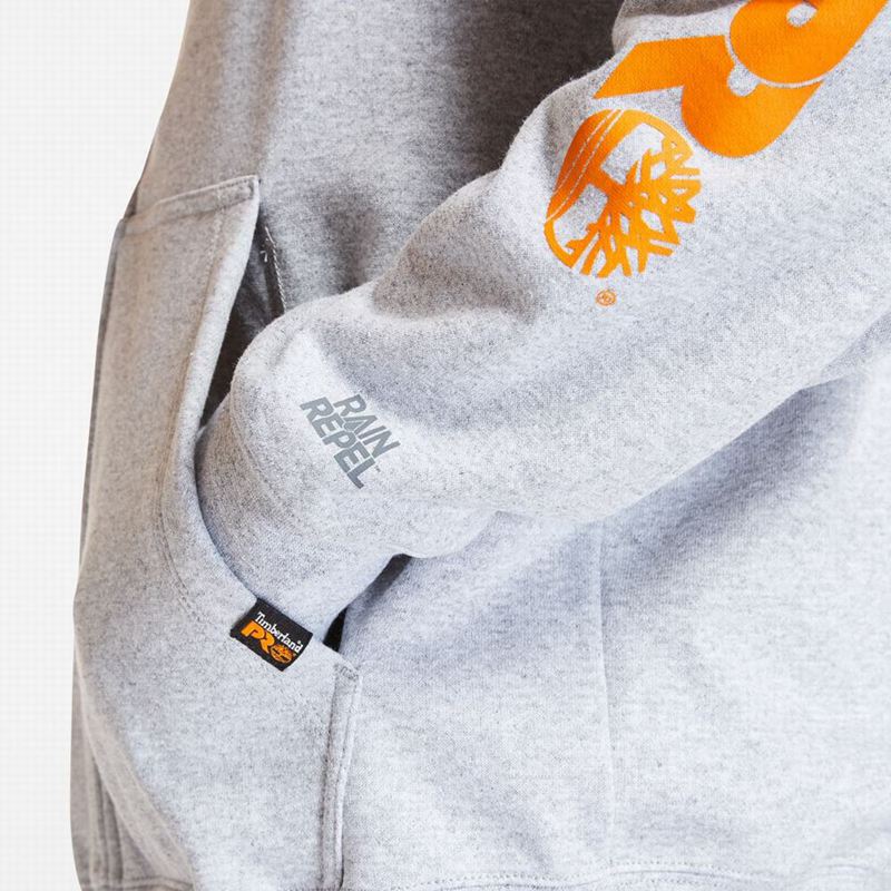 Timberland PRO Hood Honcho Sport Zip-Front Majica S Kapuljačom Sive | 19481837