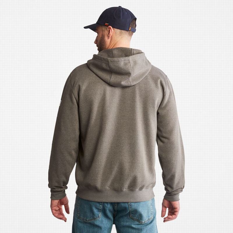 Timberland PRO Hood Honcho Sport Zip-Front Majica S Kapuljačom Bijele | 37868602