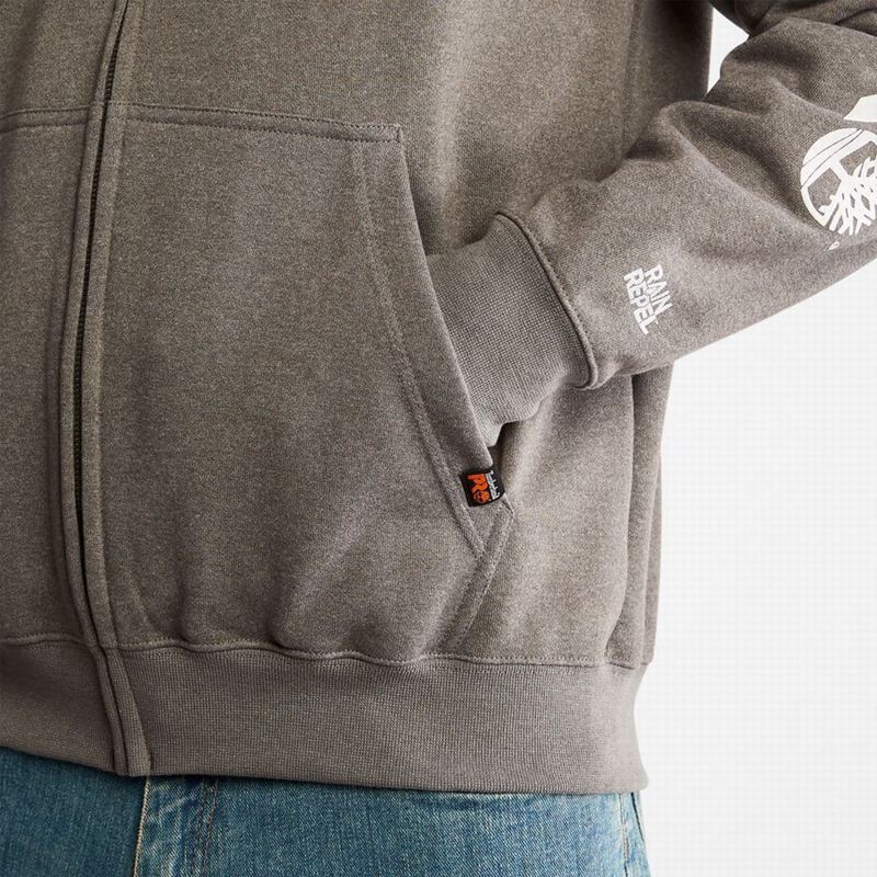 Timberland PRO Hood Honcho Sport Zip-Front Majica S Kapuljačom Bijele | 37868602